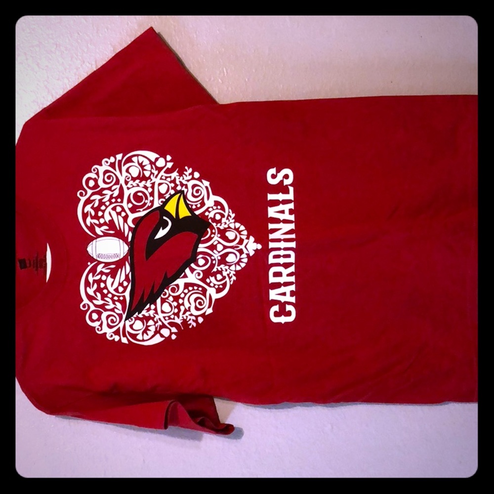 Arizona Cardinals medium red T-shirt